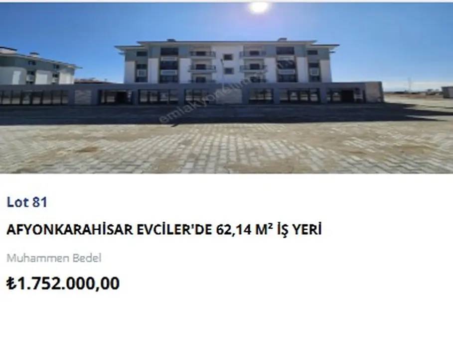 TOKİ 7 İlde 26 İş Yerini Yeniden Satışa Çıkarıyor! Açık Artırmada İkinci Tur Eylülde 3